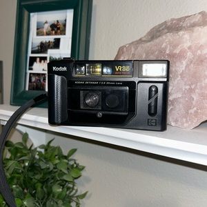 Decorative vintage camera